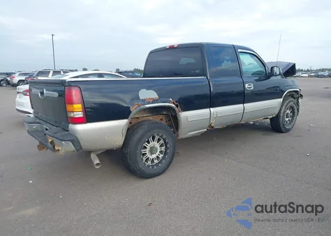 2001 Chevrolet Silverado 1500 Ls из США, поврежденный, VIN 2GCEK19T011103637
